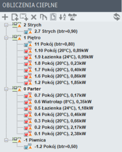 przykład obliczeń cieplnych na potrzeby wykonania certyfikatu energetycznego budynku